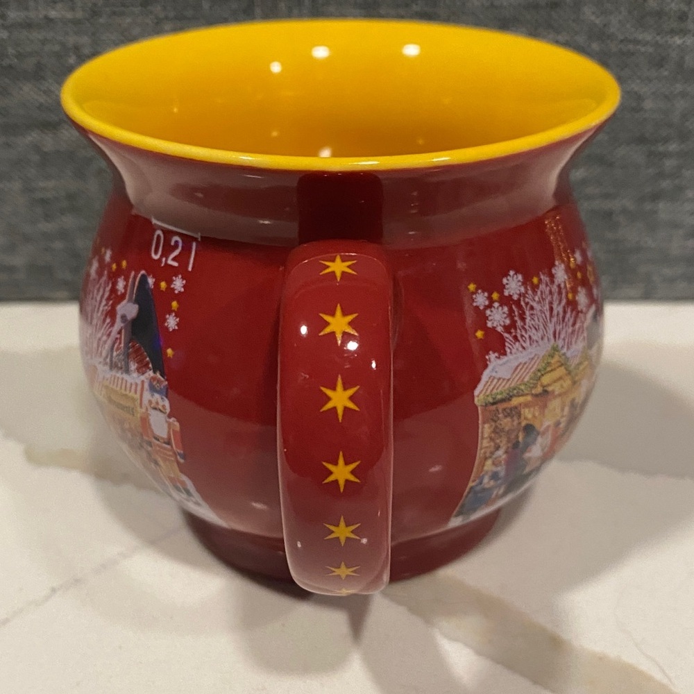 Chicago Christkindlmarket 2017 Holiday Mug Red German Market Collectible - Picture 5 of 9